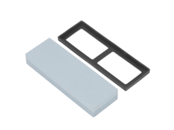 Set De Piedra Para Afilar Cuchillos Whetstone 400/1000 Grit Con Base De Goma - Herramienta Manual Profesional