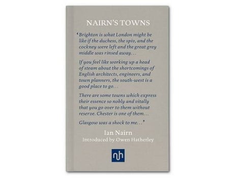 Livro nairn's towns de ian nairn & owen hatherley (inglês)