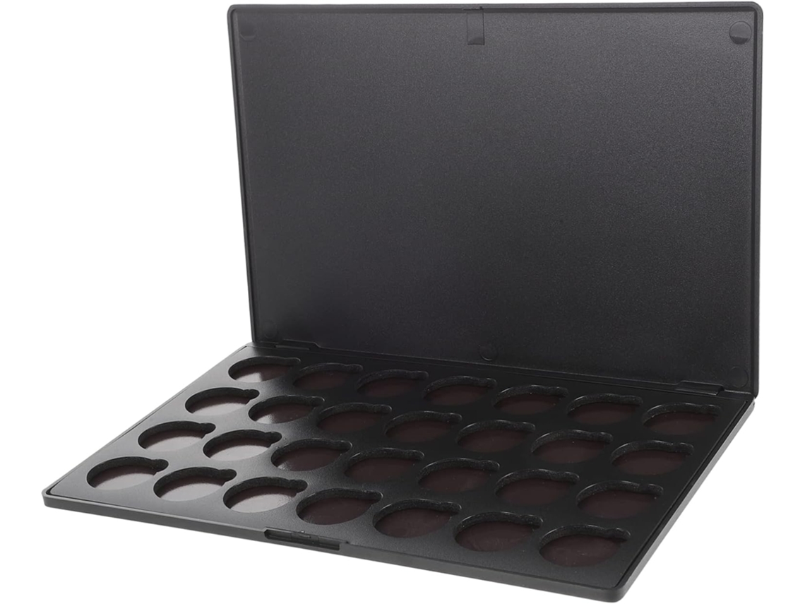 Paleta De Sombras Portátil, Leve E Magnética, Vazia, E Organizador De Cosméticos.