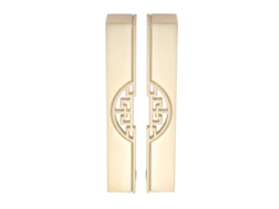 Manuseios de Armário de Ouro 128mm 2 Peças S/MARCA