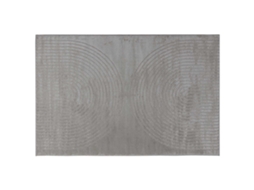 Conjunto 1 Tapete Interno Vidaxl Cinzento Poliéster (200 X 140 Cm)