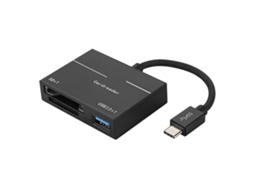 Leitor de Cartões LAXISCREED Usb c 3.0 Multi cartão