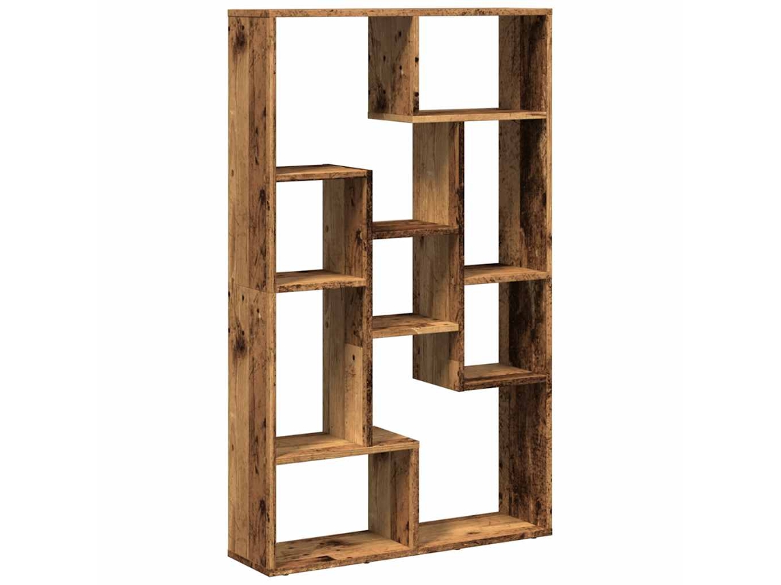 Bookcase, Bookcases Vidaxl Marrom Madeira Processada (n/a)