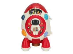 Brinquedo Musical Portátil Em Forma De Foguete, Educativo, Com 19 Teclas, Para Crianças.
