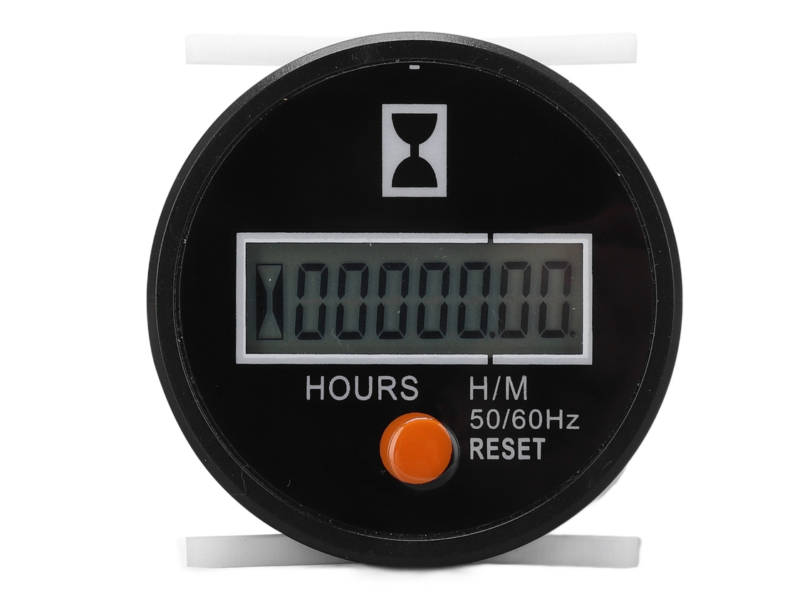 Medição De Horas Digital Precisa Horímetro Mecânico Com Botão De Reset 24‑240v