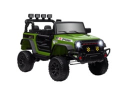 Buggy 4x4 Utv Elétrico 12v, Controle Remoto 2.4g, 2 Motores, Verde