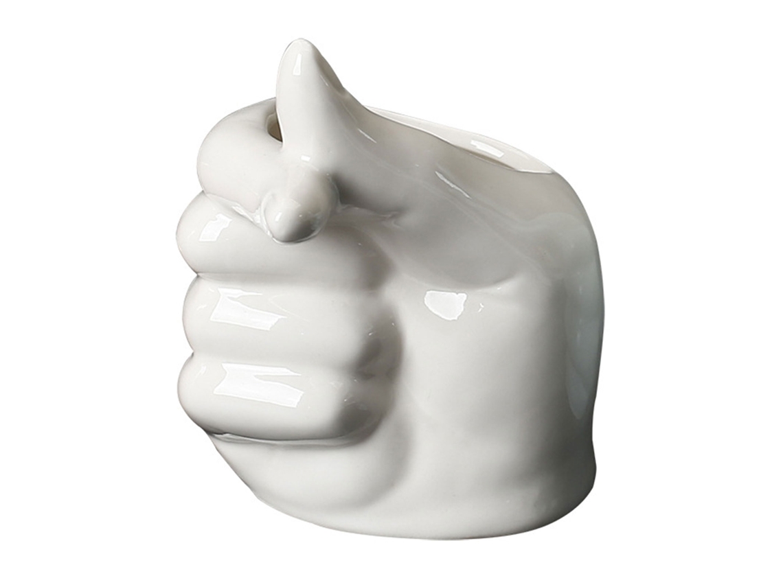 Vaso Cerâmico Para Suculentas Decoração Interior Mesa