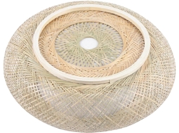 Luminária De Teto, Bambu Trançado à Mão, Iluminação Ambiente, Hg Hsyxf 4280 Eu Oem