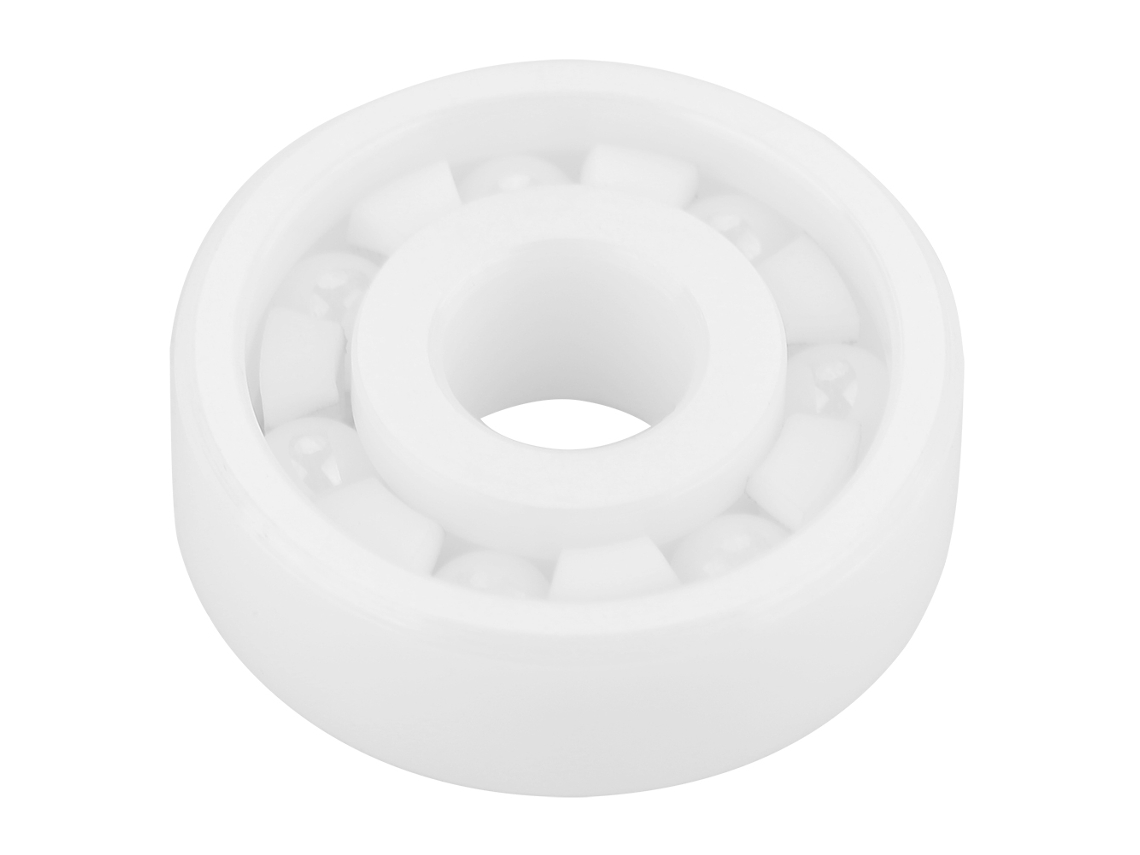 Rolamento De Esferas Cerâmico Zro2 Miniatura 627 7*22*7mm Branco Para Ambientes Adversos