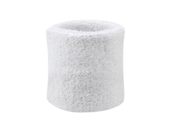Faixas De Suor - Tornozeleiras Curtas 8cm Pacote Duplo Brancas-aquaforge