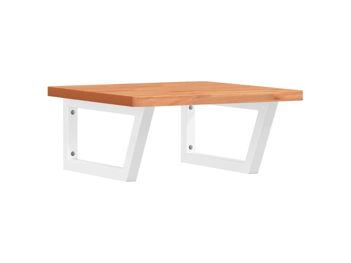 Basin Shelf, Basin Shelves Vidaxl Marrom Madeira (50 X 50 X 2.5 Cm)