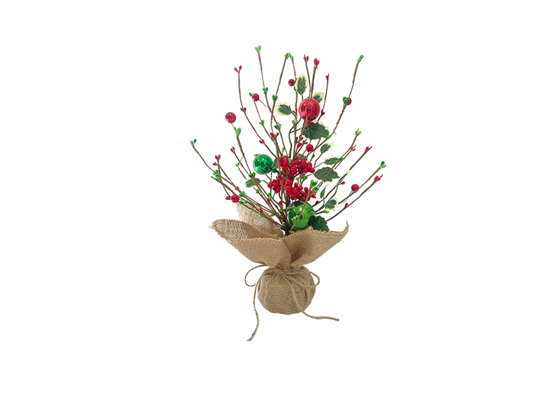 Árvore de Natal Artificial em Oliveira Verde para Decoração LAXISCREED