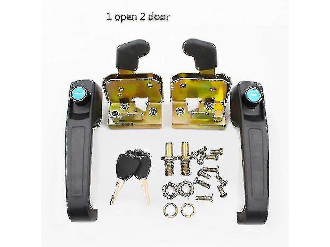Trava De Metal Para Equipamento Pesado, Maçaneta Universal Para Empilhadeira E Trator, Tipo 502 G20241937437 Aquaforge
