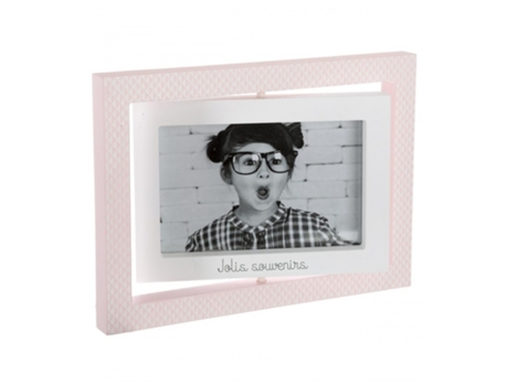 Porta-Fotos Móvel Mdf Rosa 23 7X16 8X1 8Cm MUEMUE