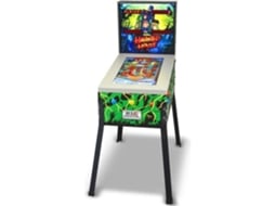 Flipper Digital Com Tela Lcd De 24 Em Pé 12 Jogos Incluídos 4 Jogadores Nudge E Tilt Tipo Máquina De Arcade (empurrão)