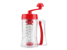 Dosador Manual Portátil De Massa Para Panquecas Com Marcações De Medidas Para Misturar Cupcakes Sem Fazer Sujeira.