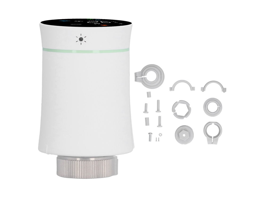 Válvula inteligente Zigbee para radiador (controle termostático, compatível com Tuya Smart)