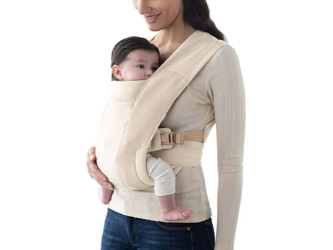 Portador Recém-Nascido Embrace Beigeergobaby