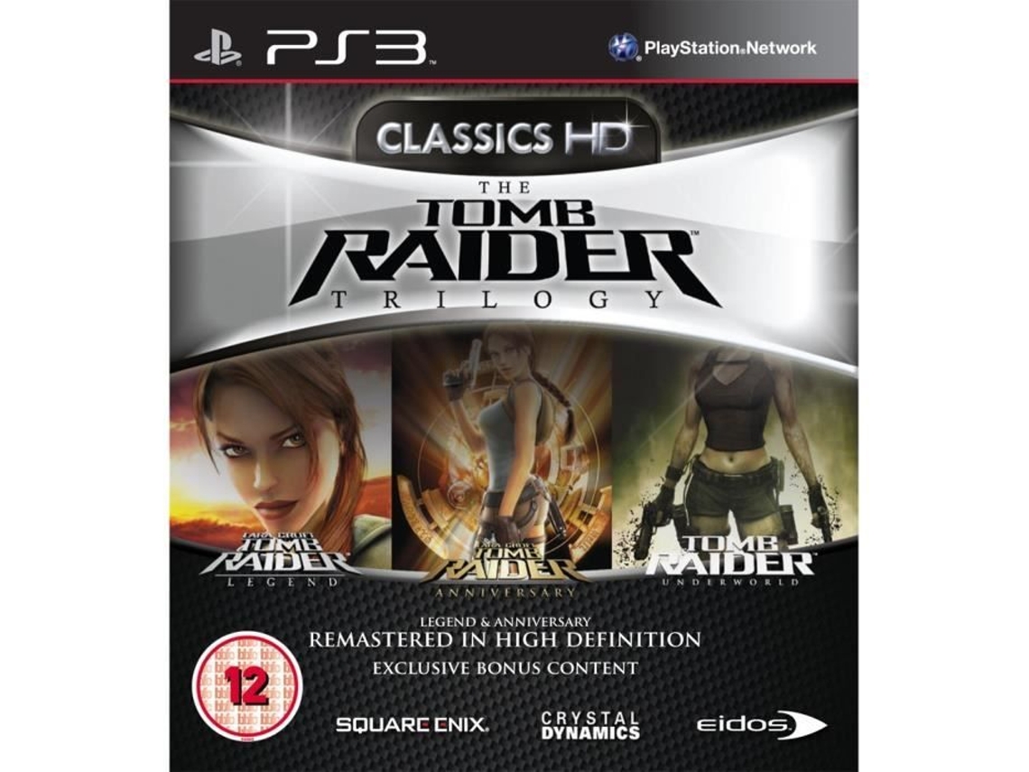 The Tomb Raider Trilogy Playstation 3 Uk Import