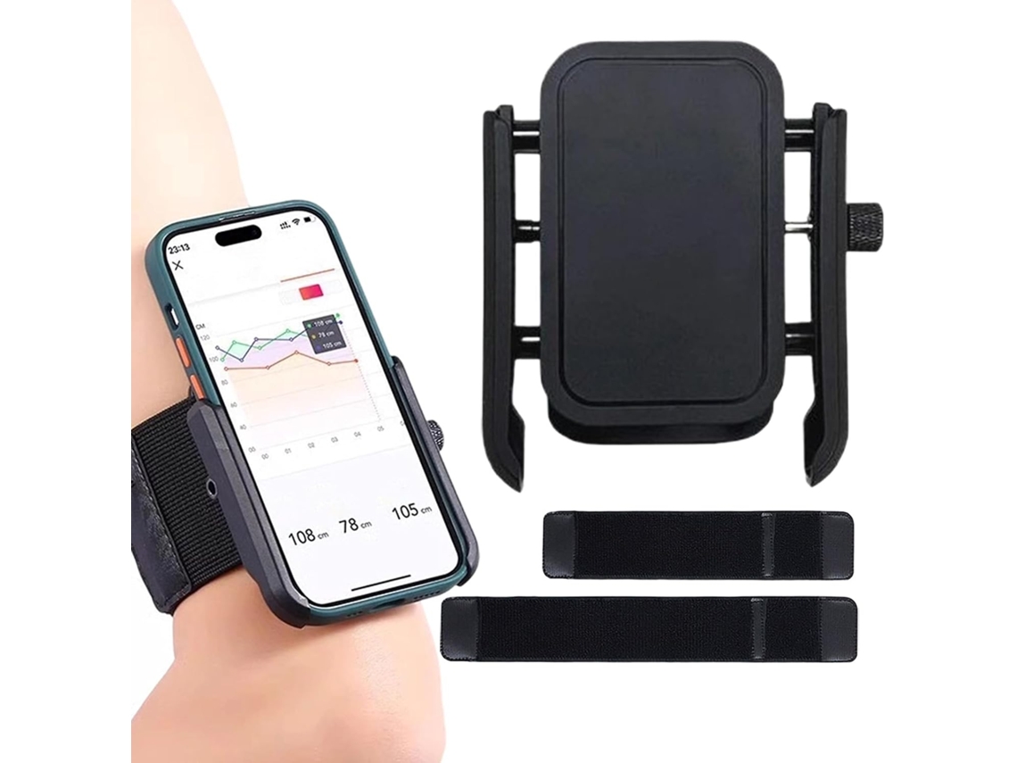 Suporte De Pulso Para Celular, Com Rotação De 360 Graus.
