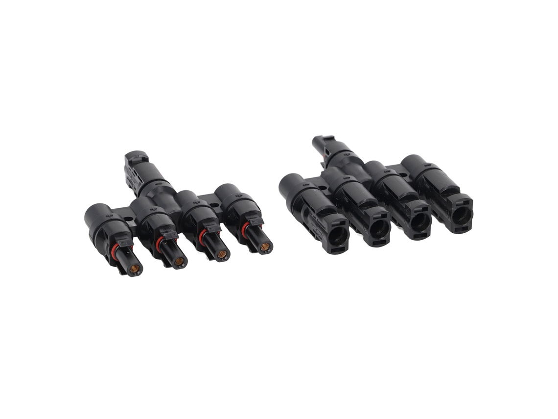 Conector Paralelo De Painel Solar Com Ferramenta