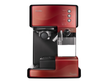 Máquina de Café Manual BREVILLE PrimaLATTE (15 bar - Café moído e pastilhas)