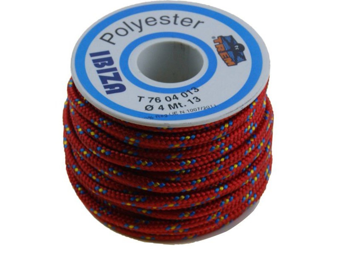 Corda Ibiza 20 M Vermelho 3 Mmgoldenship
