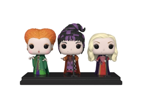 Figura Funko As Irmãs Sanderson Eu Lancei um Feitiço Sobre Ti Us Ex Pop! Momento HOCUS POCUS