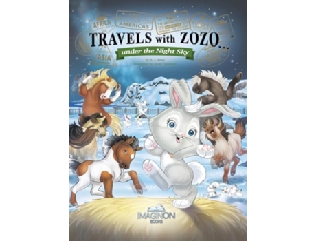Livro Travels with Zozo...under the Night Sky de A J Atlas (Inglês - Capa Dura)