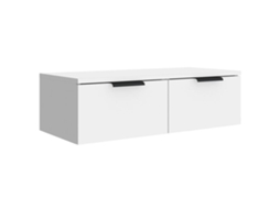 Armários de parede MAISON EXCLUSIVE em Madeira Branco (68x30x20 cm)