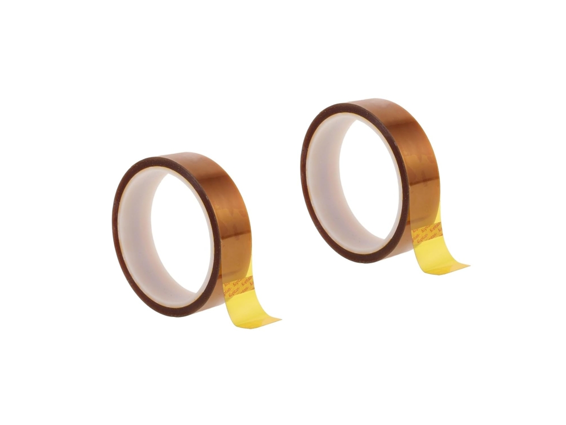 2 Rolos De Fita Transferência Térmica Poliimida Com Alto Isolamento Térmico Para Sublimação, Para Eletrônicos E