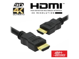 Cabo Hdmi Dourado Macho / Macho 4k Preto 1.5m Alpha