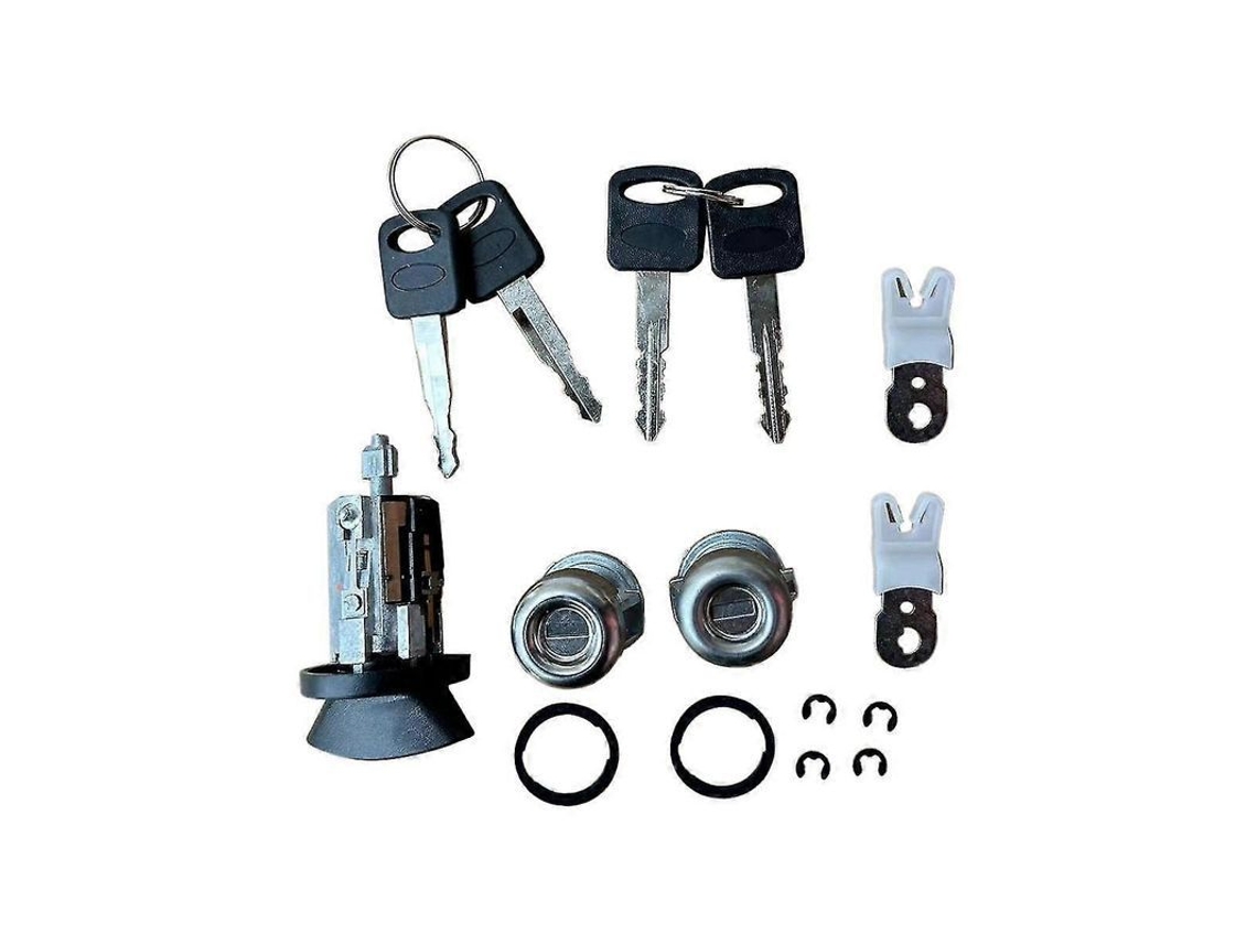 Conjunto De Cerraduras De Carro Para Excursion, Expedition, Navigator E Outros Modelos 1997-2007 Com Chaves Práticas Prateado