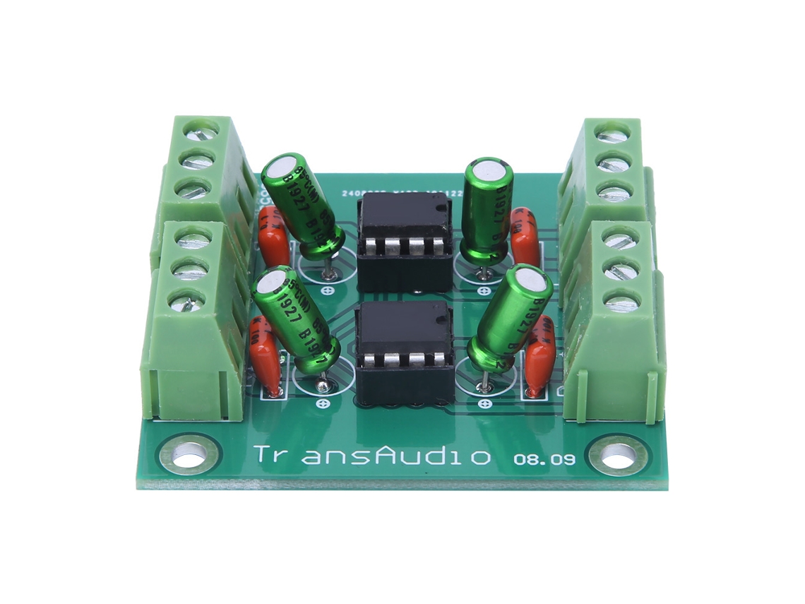 Laxiscreed Placa De Conversão Balanceada De Canal Duplo Com Baixa Distorção Para Áudio De Alta Qualidade