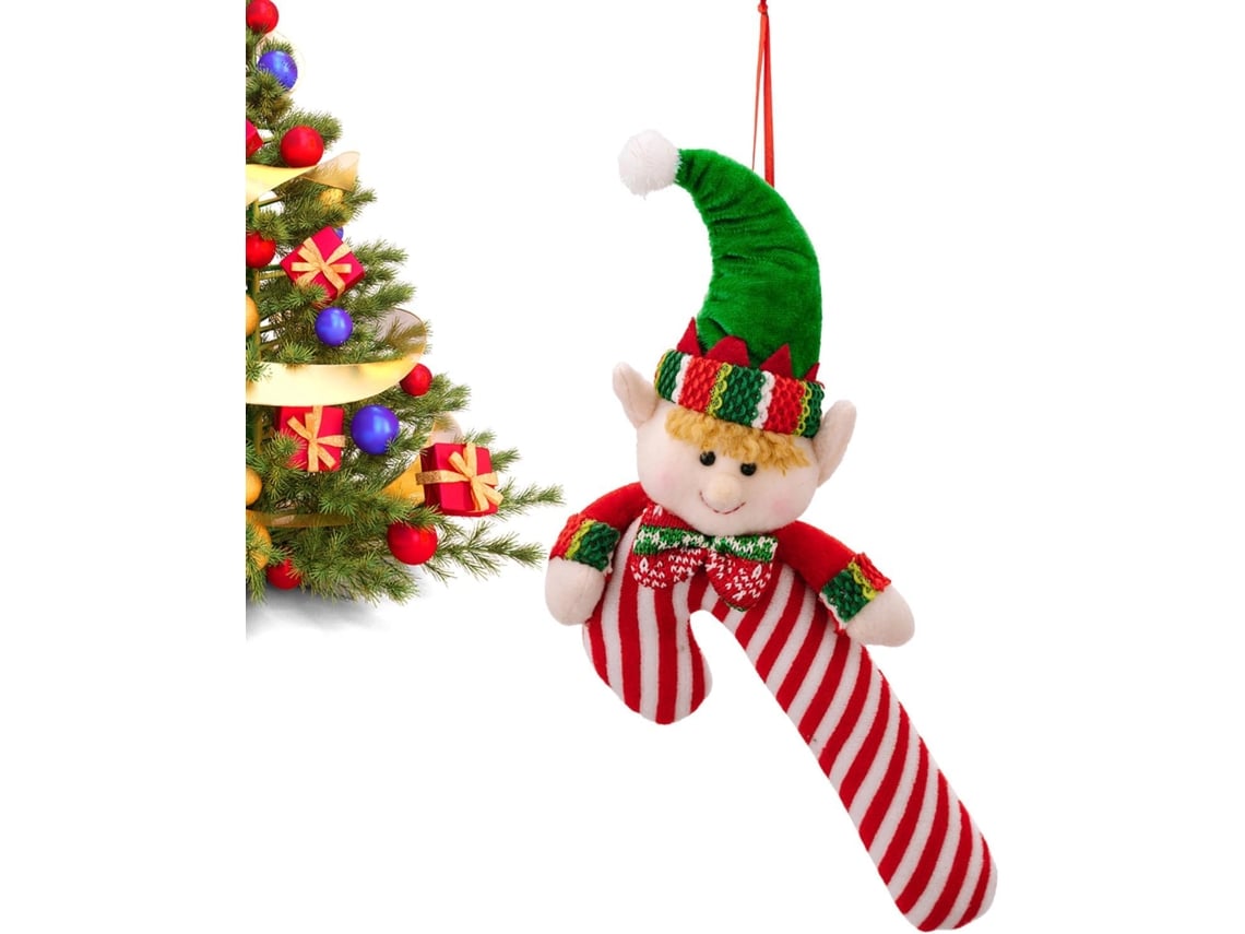 Enfeite De Natal Em Forma De Chapéu Verde De Pelúcia Para Árvore De Natal | Para Casa, Sala De Estar,