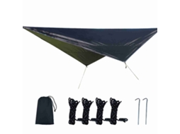 Sombra Solar Impermeável para Jardim Camping