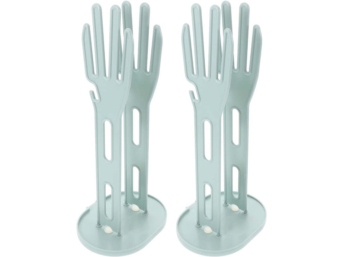 2 Peças Percha De Cozinha De Plástico Com Base De Drenagem