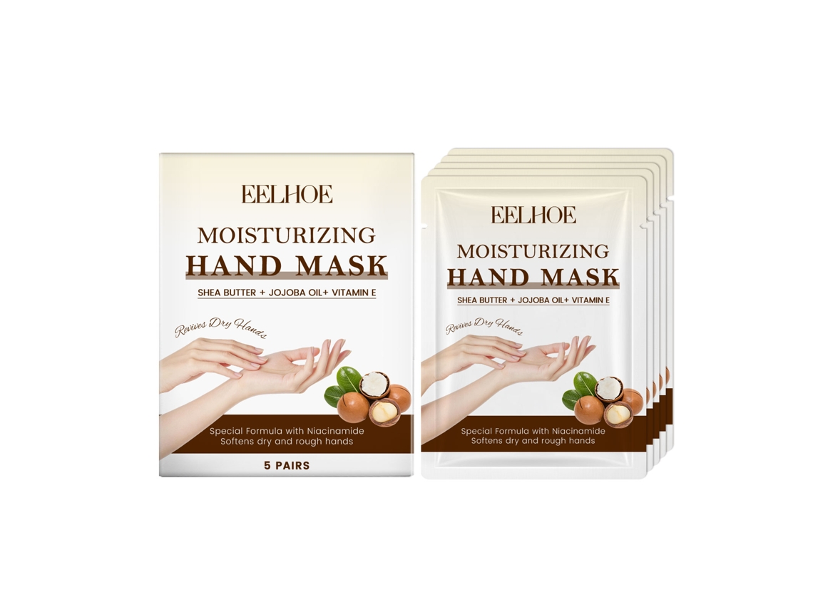 Máscara Exfoliante Mãos Vitamina e Pele Suave