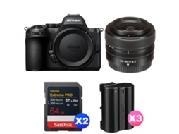 Z5 Ii + 24 50mm F/4 6.3 + 2 Sandisk 64gb Extreme Pro Uhs ii Sdxc + 3 Nikon En el15c + Ebook “20 Dicas para Fotos Que Impressionam” NIKON