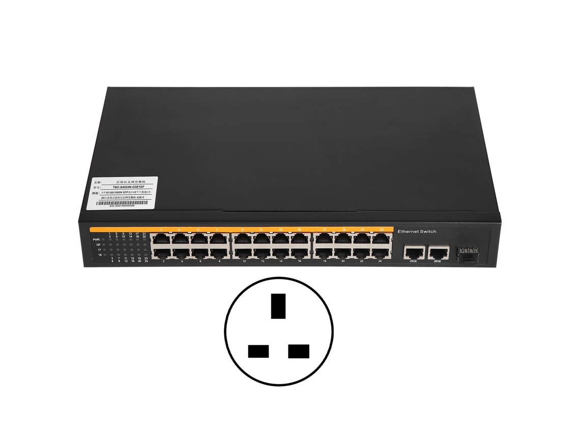 Switch LAXISCREED 1 Sfp 2 Portas Elétricas 1g