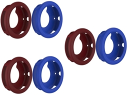 Conjunto De 6 Capas Silicone Protetoras Para Smartwatch, Resistentes