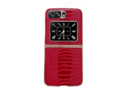 Capa Para Celular Motorola Moto Razr 2022 Em Couro Com Nano Revestimento Weilai Series