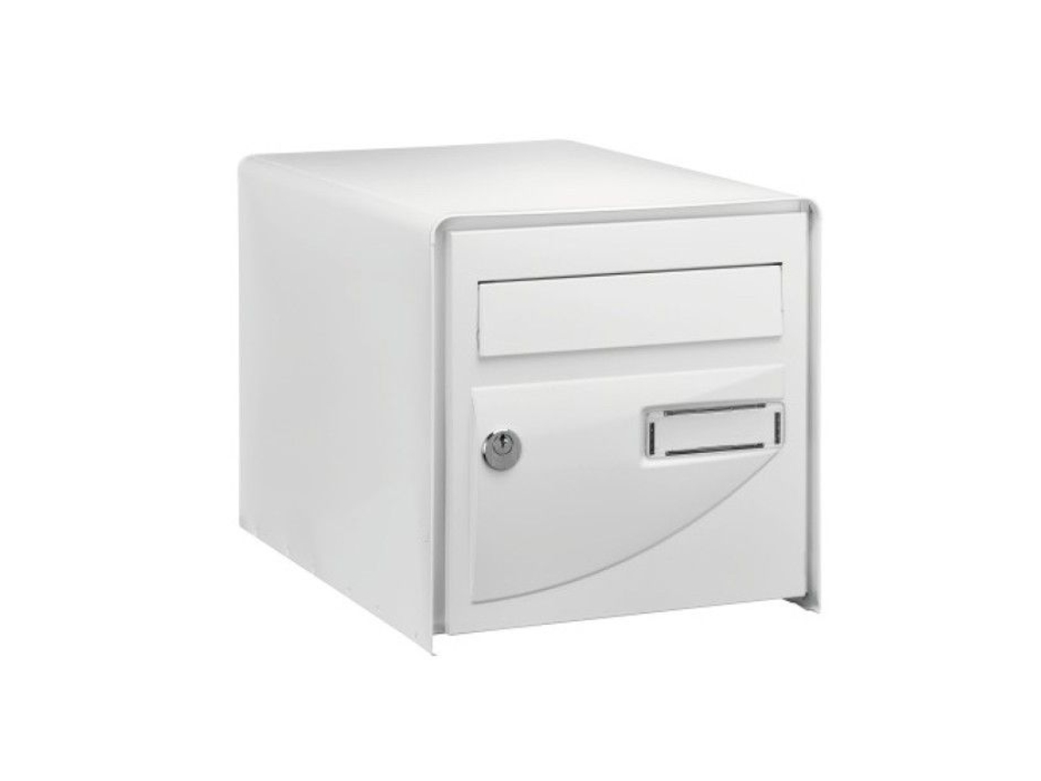 Caixa De Correio Dupla Face Probat Branco Ral 9016 Decayeux 125981