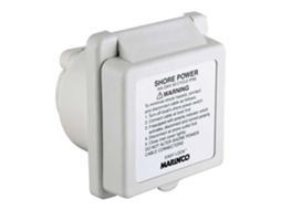 Marinco Inlet 16a/230v Square