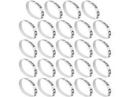 Pulseiras de Silicone Gleavi para Formatura, Turma de 2026, Pacote de 24 Unidades Flexíveis E Pulseiras Escolares