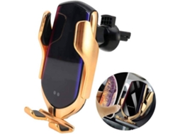Carregador Carro Sem Smart Sensor Carregamento Rápido Qc YIZHOOD Amarelo