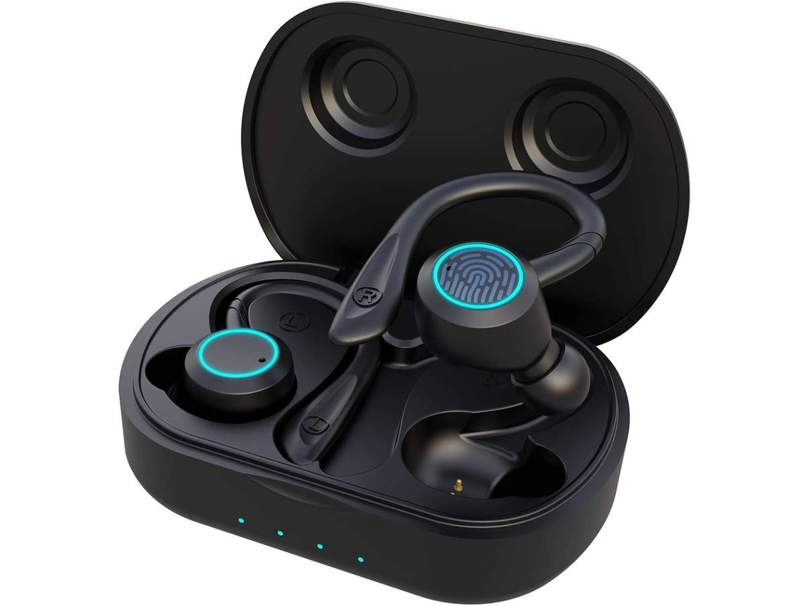 Auriculares Bluetooth True Wireless ENKERS para Corrida Update 5.0 Auto Pairing Touch Control Som Estéreo Hifi s de Ou