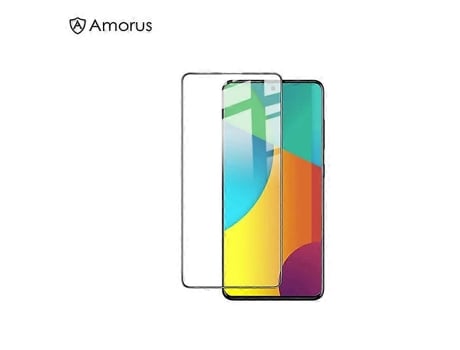 Película De Vidro Temperado Com Impressão Em Seda Com Cobertura Total Compatível Com Samsung Galaxy A51