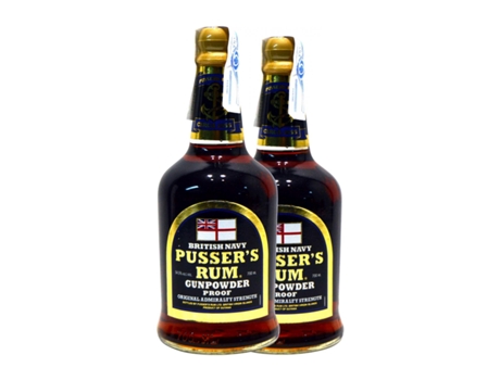 Rum PUSSER'S RUM Gunpowder Proof 54.5º (0.7 L - 2 Unidades)