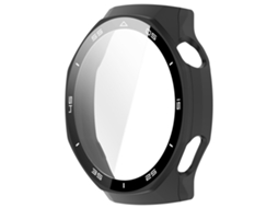 Capa Protetora Para Huawei Watch Gt6 Pro 46mm.ultrafina Em Policarbonato Rígido Película De Vidro Preto Hexinyigjly